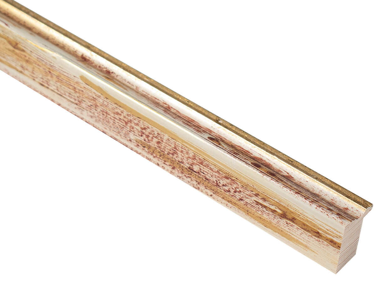 Portobello Ivory 26mm picture frame moulding