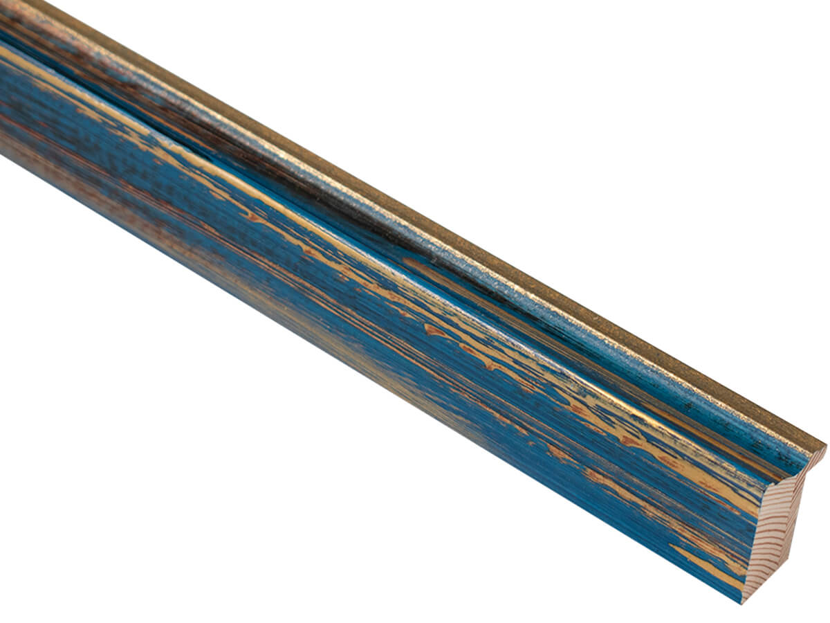 Portobello Ocean Blue 26mm picture frame moulding