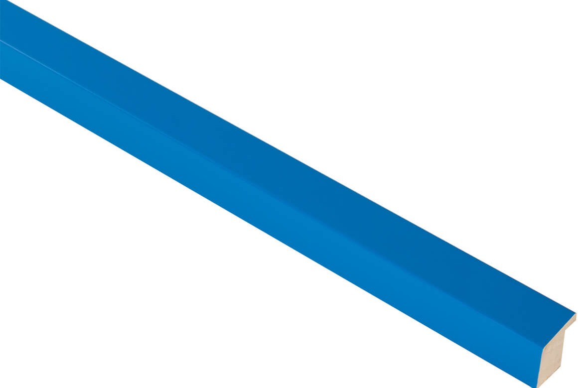Gelato Azure Blue 20mm picture frame moulding