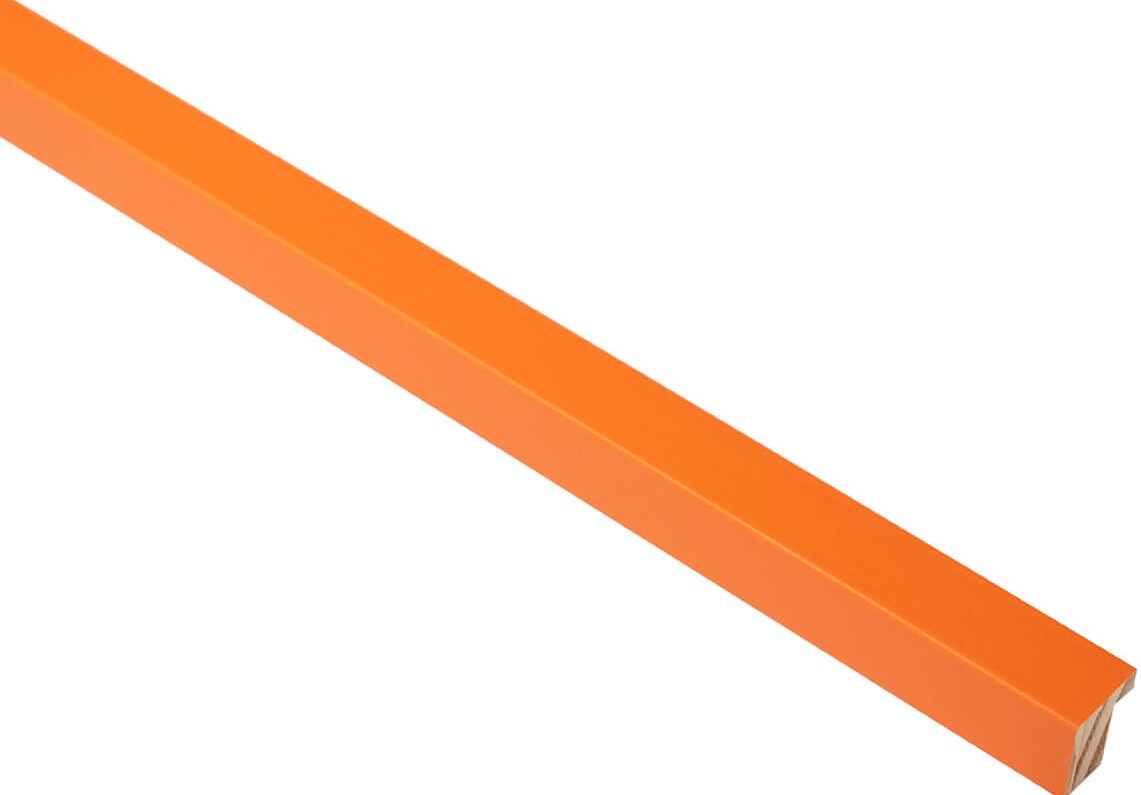 Sundae Orange 16mm picture frame moulding