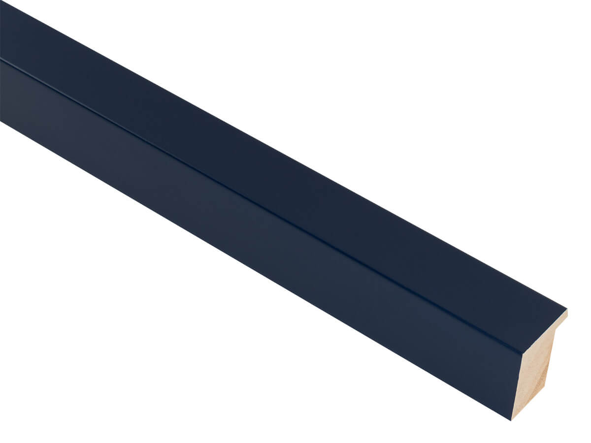 Gelato Midnight Blue 25mm picture frame moulding