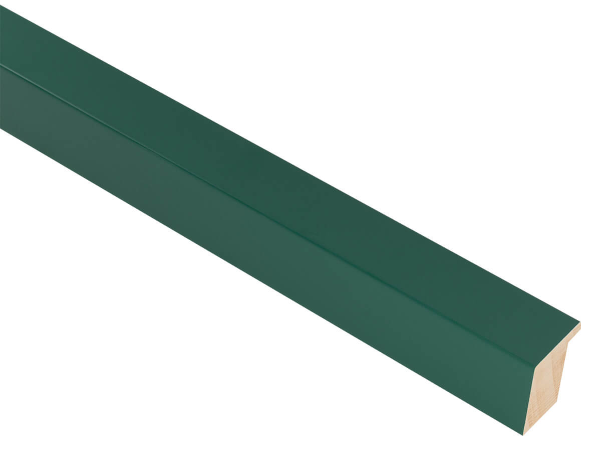 Gelato Racing Green 25mm picture frame moulding