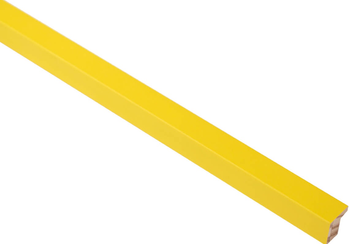 Sundae Yellow 16mm picture frame moulding