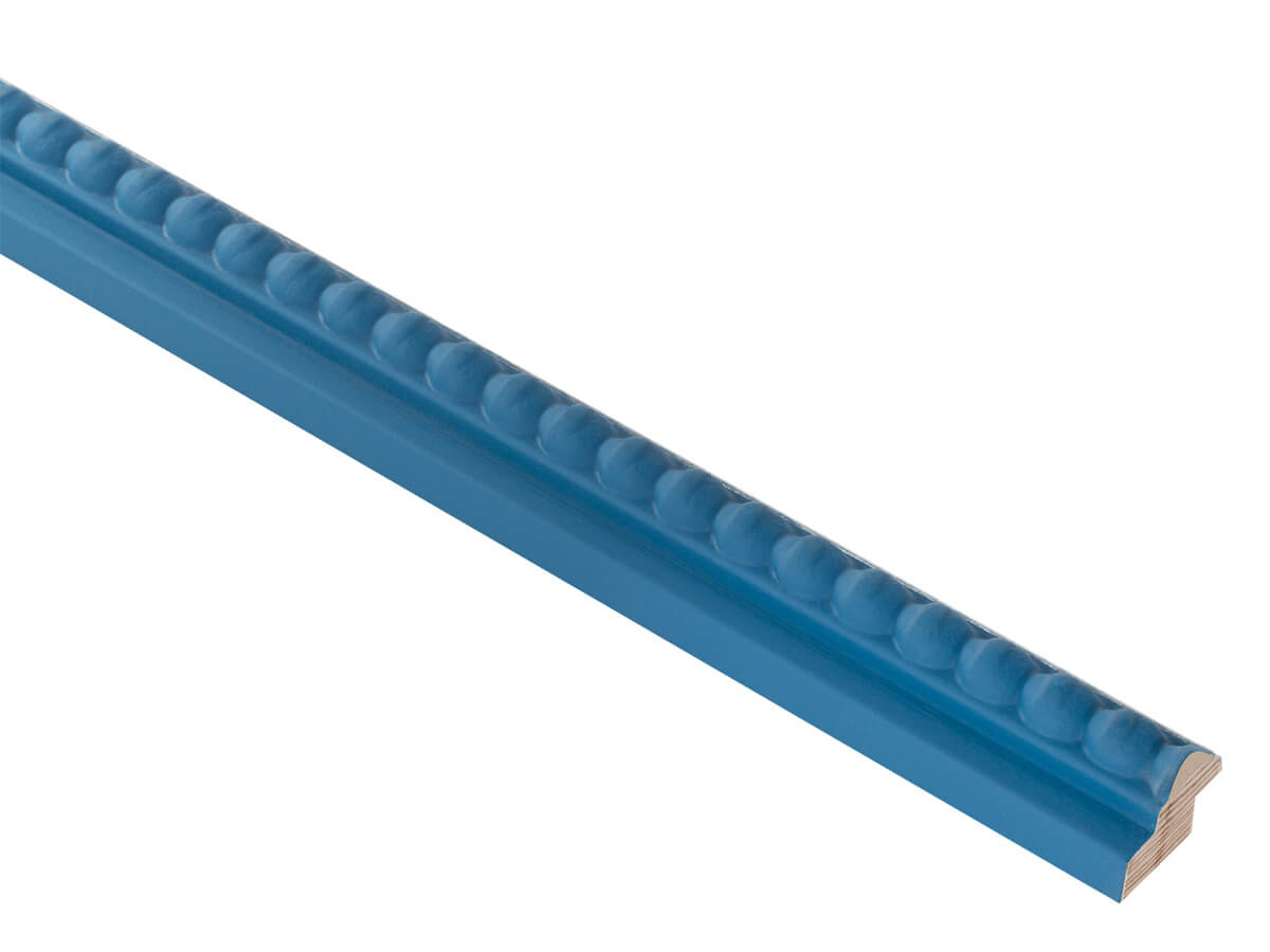Palette Steel Blue with Silver 25mm picture frame moulding