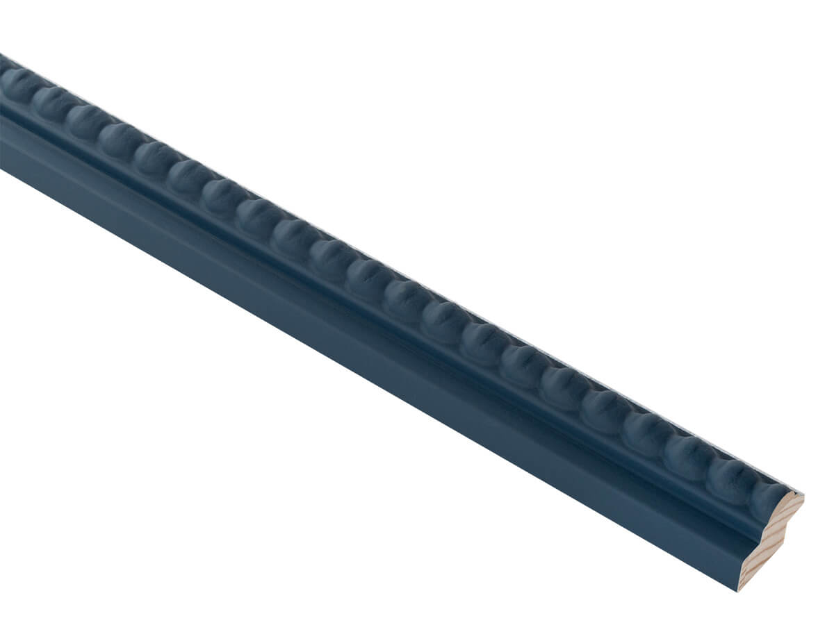 Palette Midnight Blue with Silver 25mm picture frame moulding
