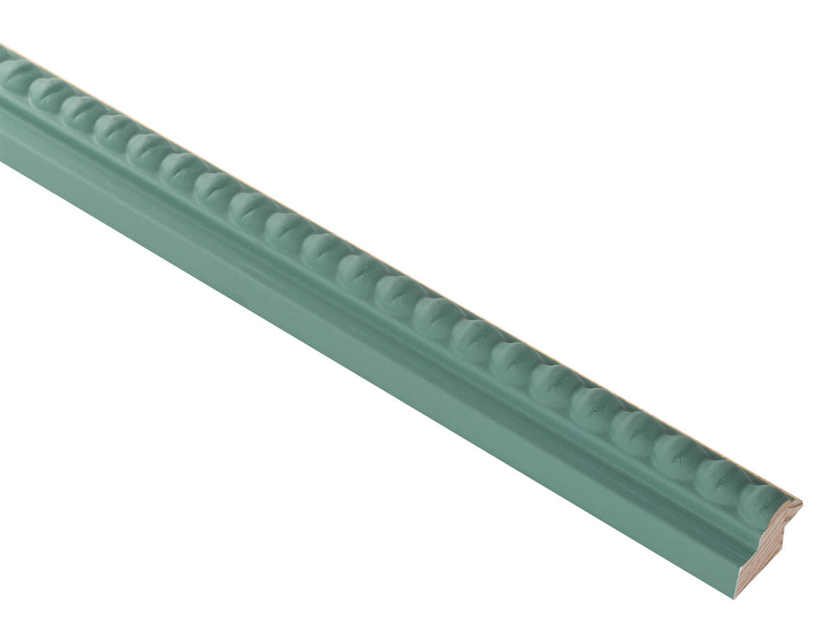 Palette Litchen Green with Gold 25mm picture frame moulding