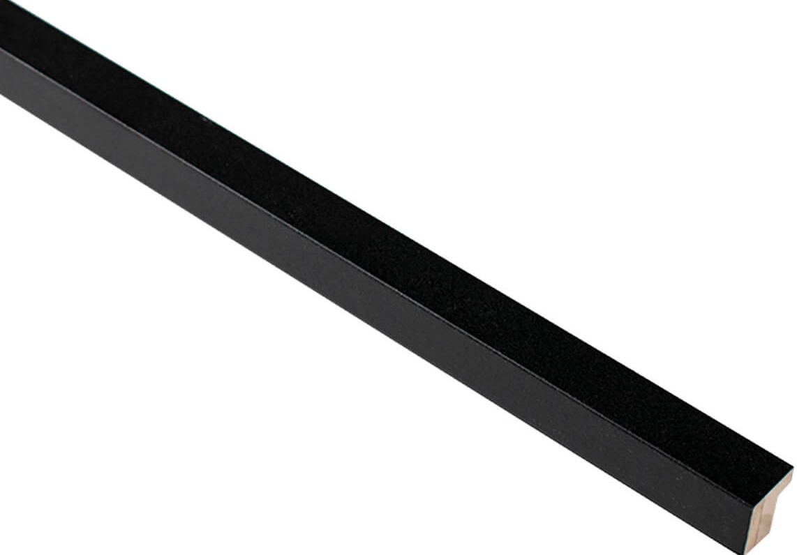 Sundae Black 16mm picture frame moulding