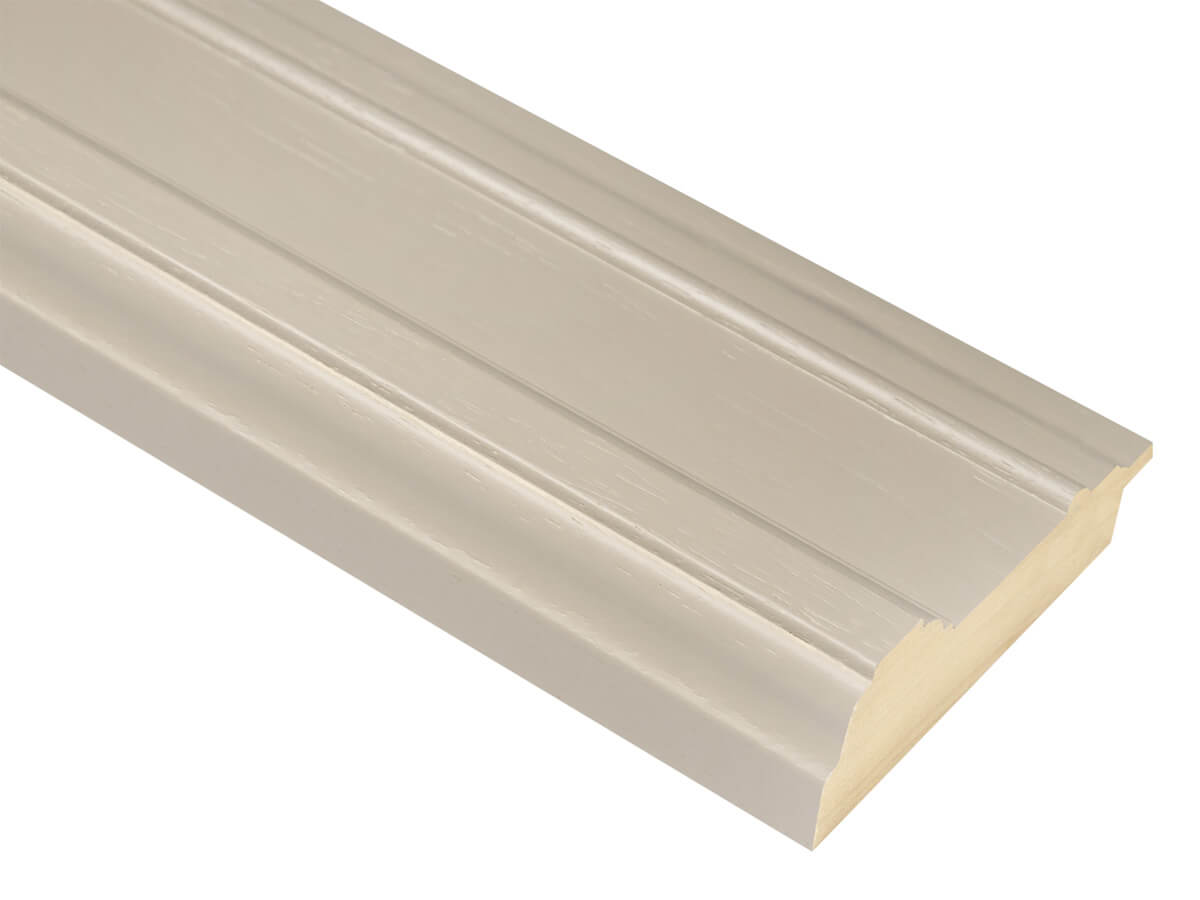 Brompton Taupe 91mm picture frame moulding