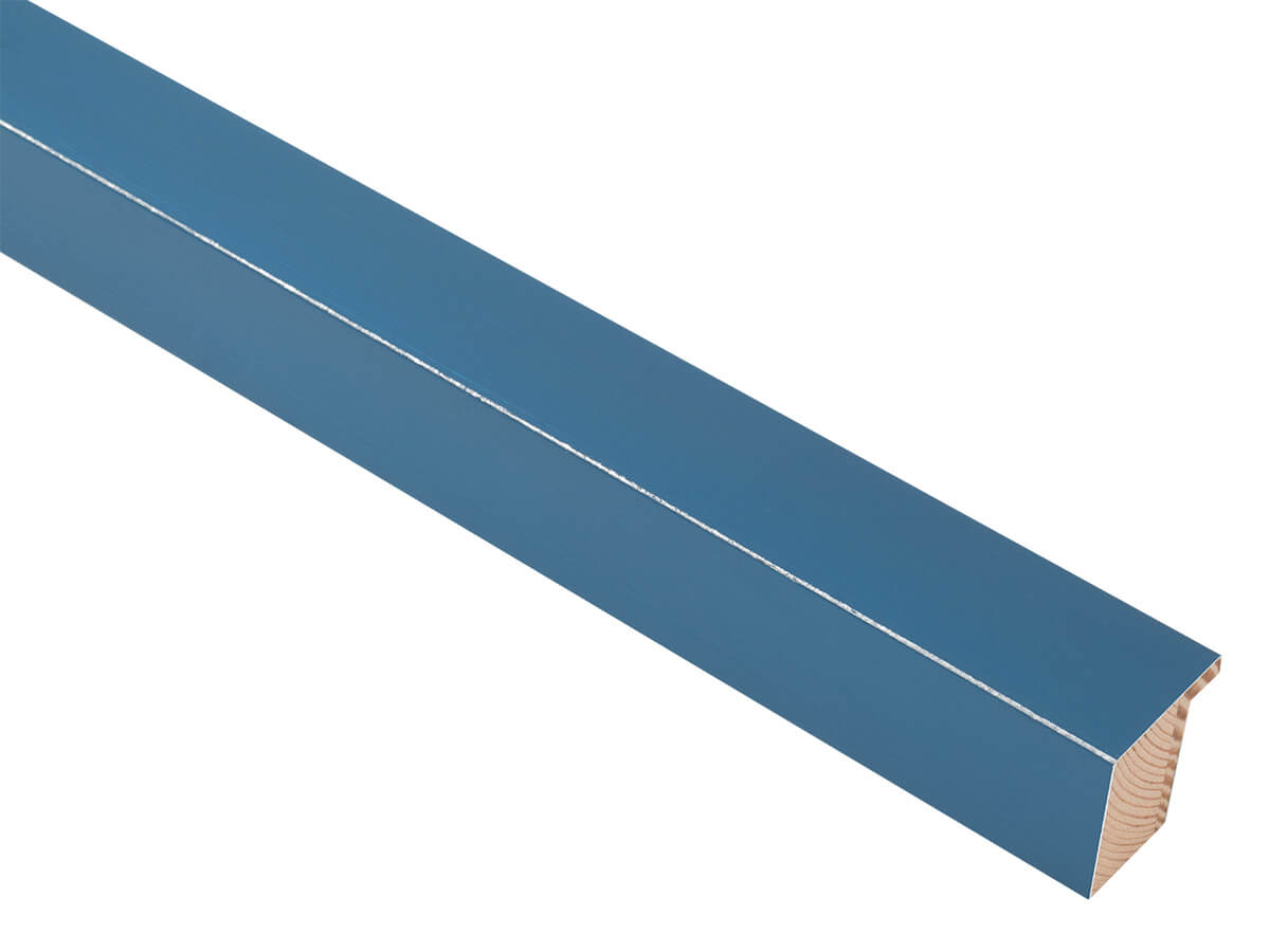 Palette Steel Blue with Silver 30mm picture frame moulding