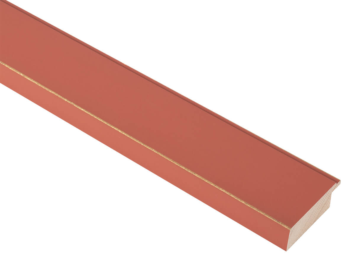 Palette Terracotta with Gold 48mm picture frame moulding
