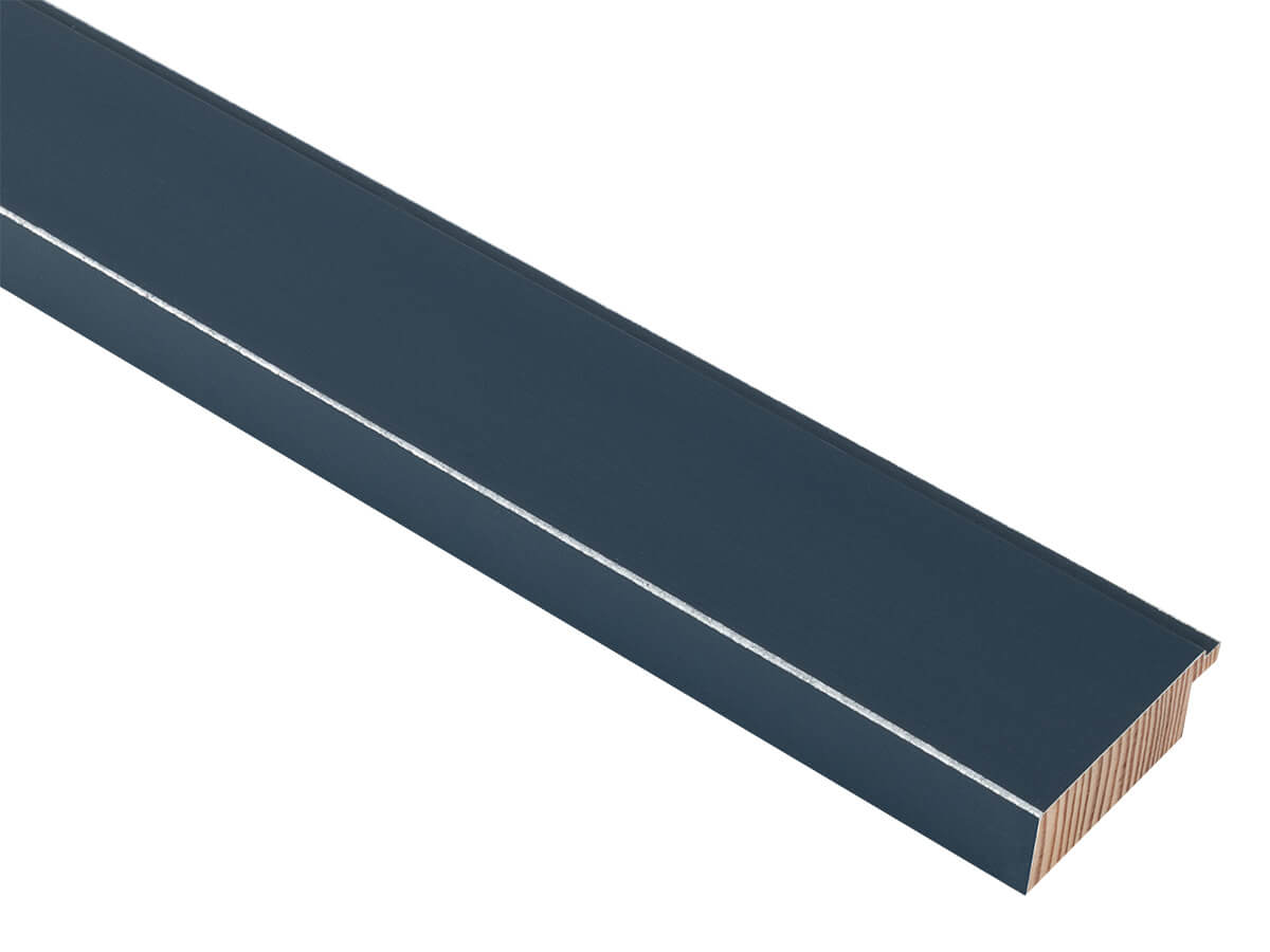 Palette Midnight Blue with Silver 48mm picture frame moulding