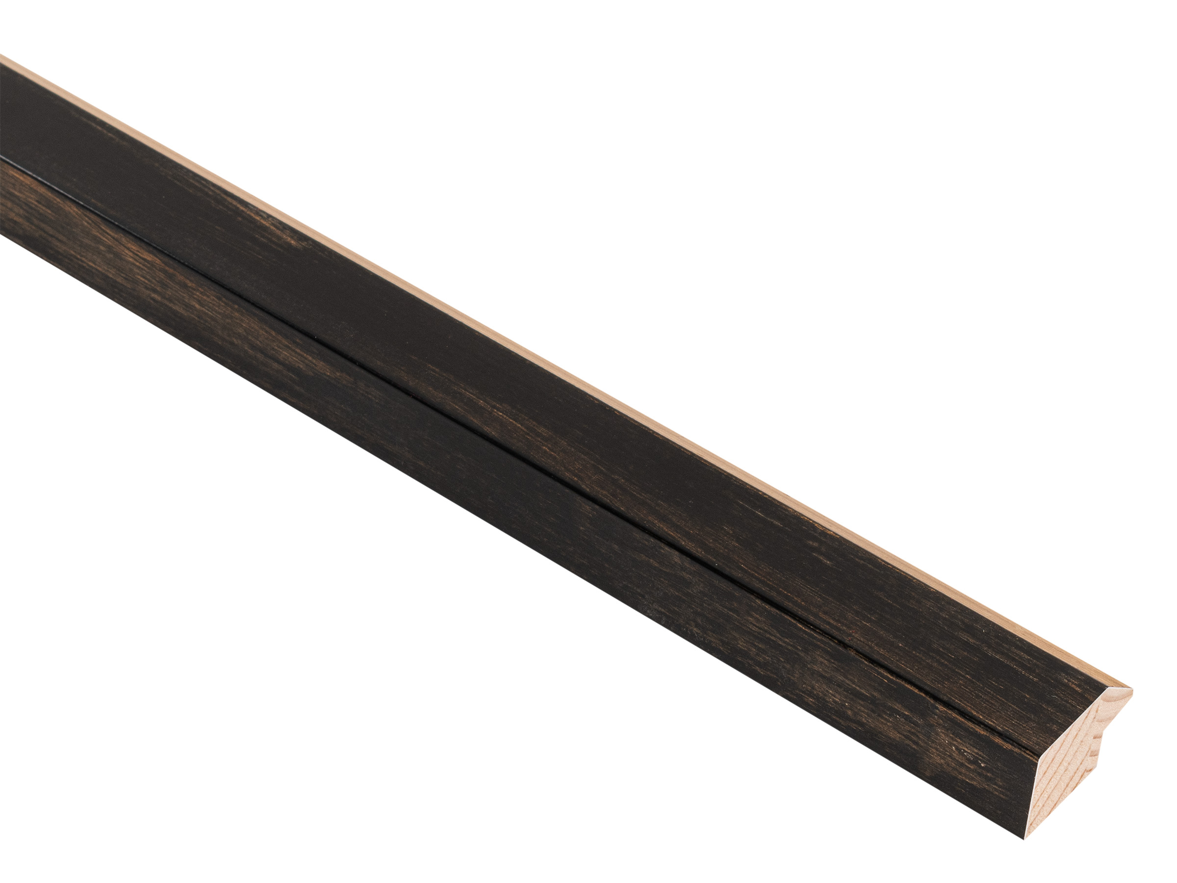 Fino Dusty Black/Gold 29mm picture frame moulding