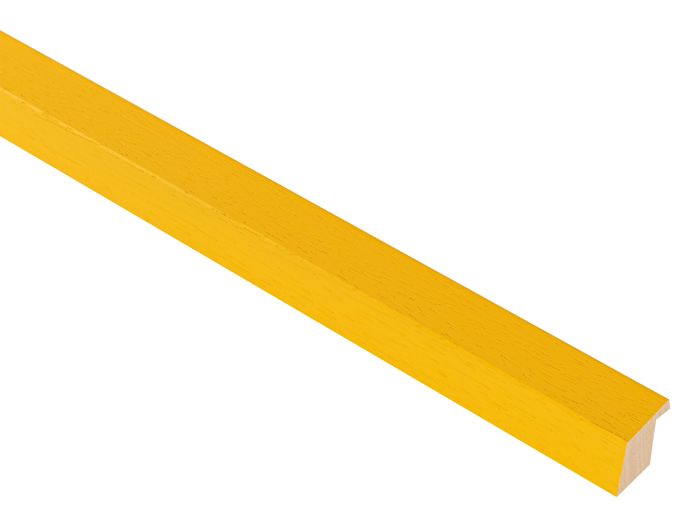 Gelato Open Grain Bright Yellow 20mm picture frame moulding
