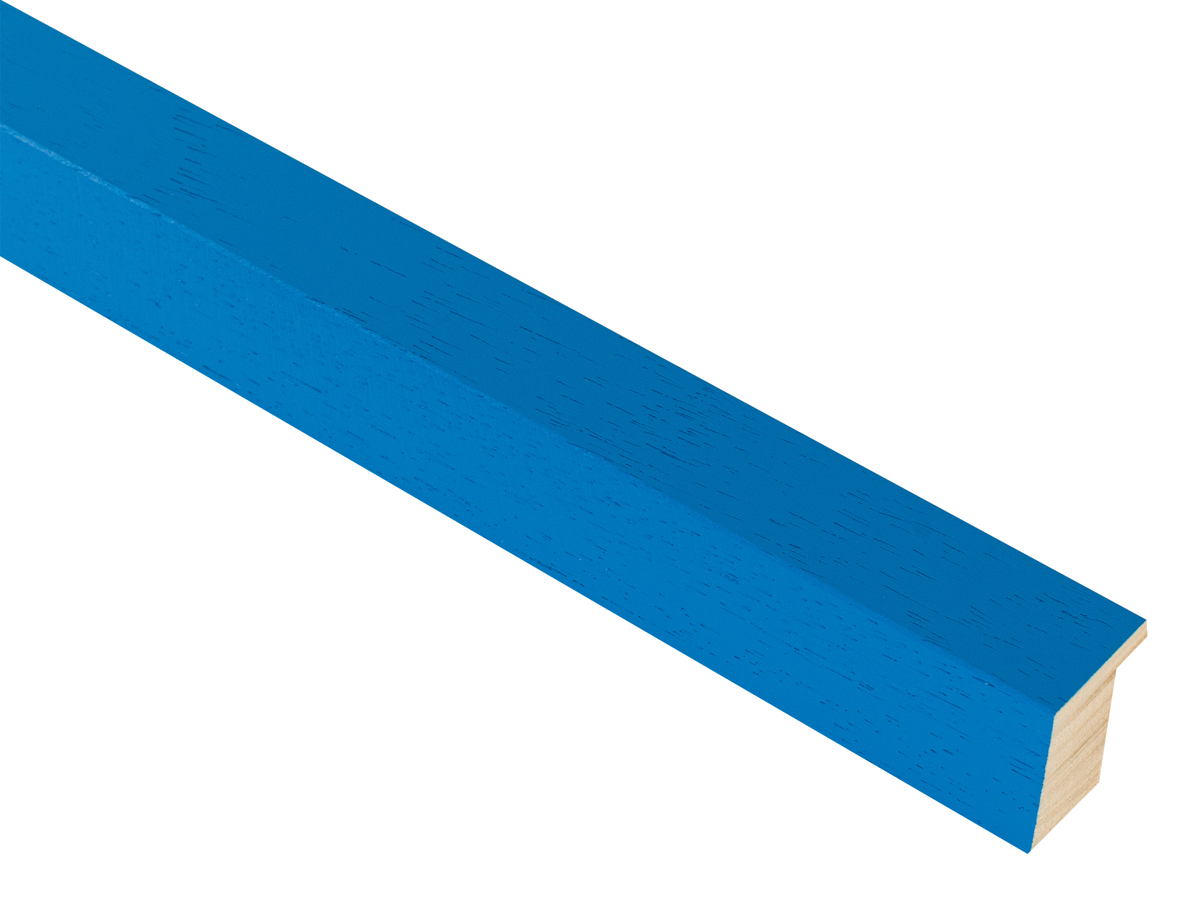 Gelato Open Grain Azure Blue 25mm picture frame moulding