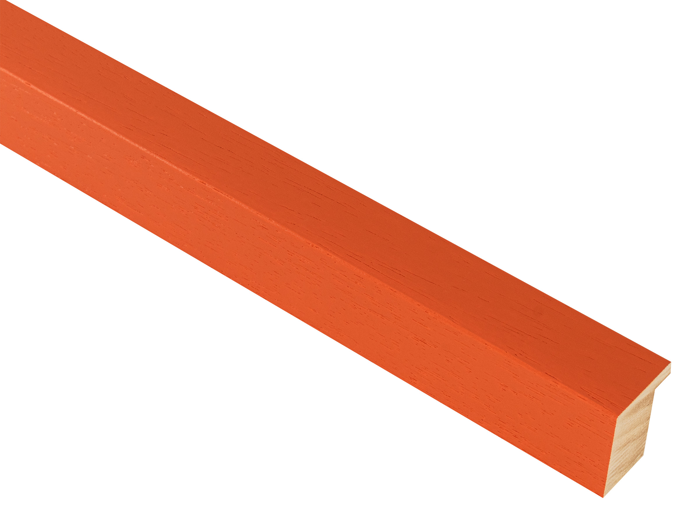 Gelato Open Grain Orange 25mm picture frame moulding