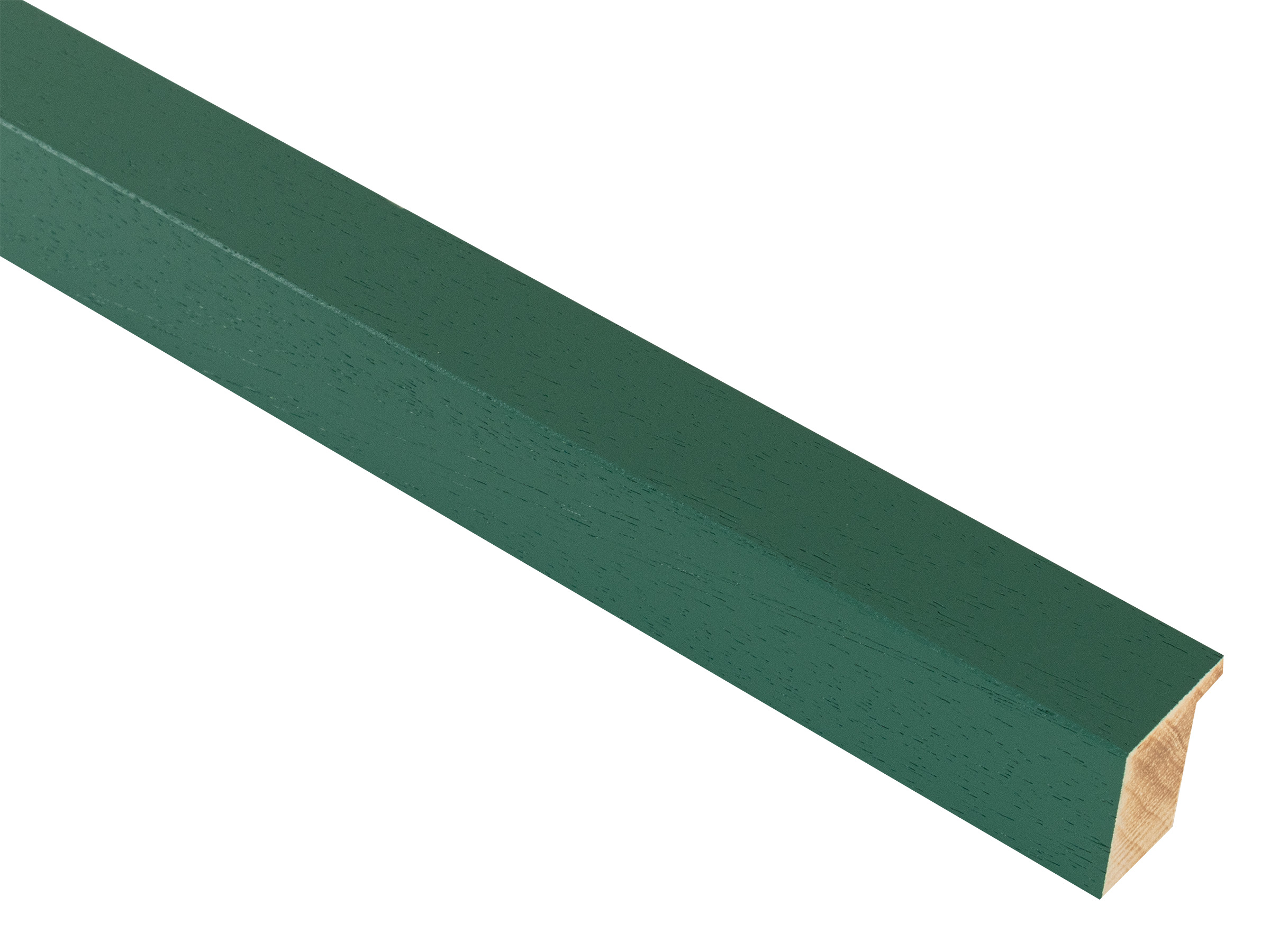 Gelato Open Grain Racing Green 25mm picture frame moulding