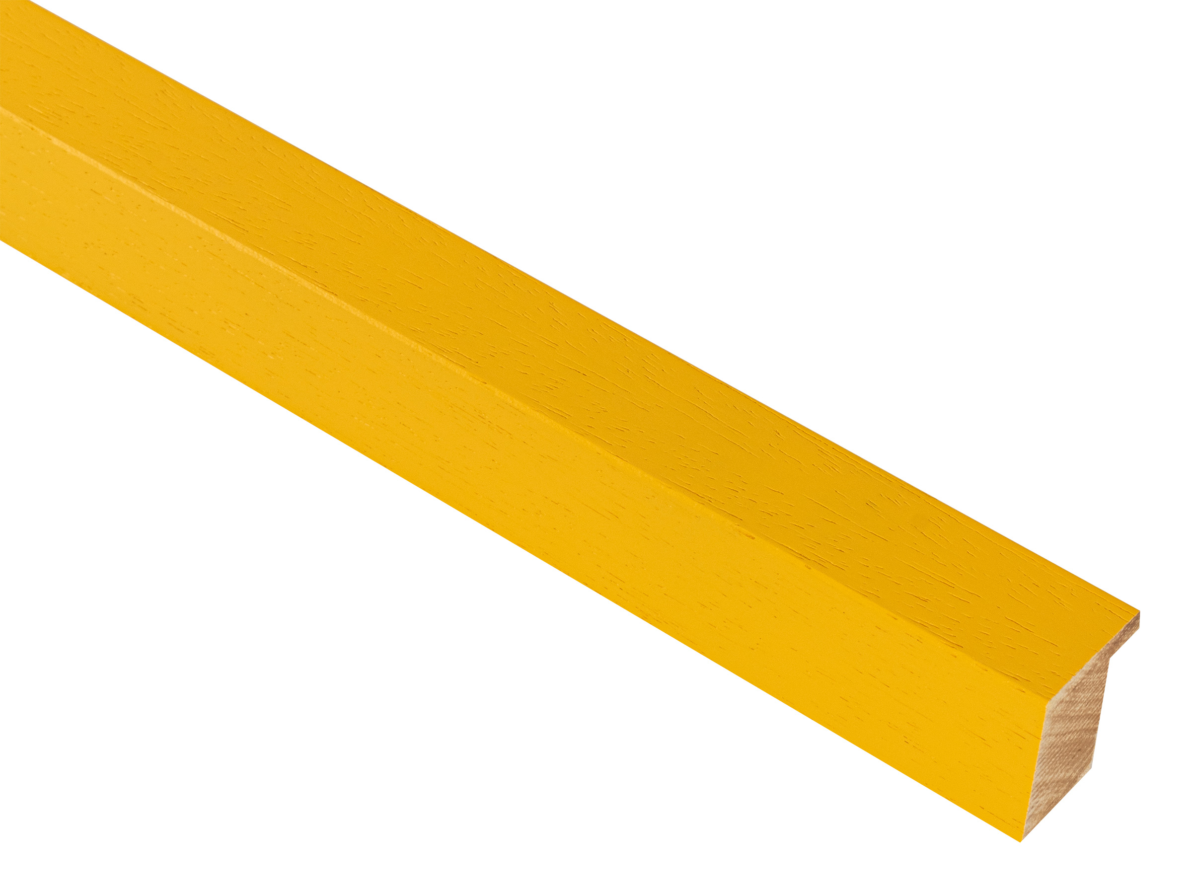 Gelato Open Grain Bright Yellow 25mm picture frame moulding