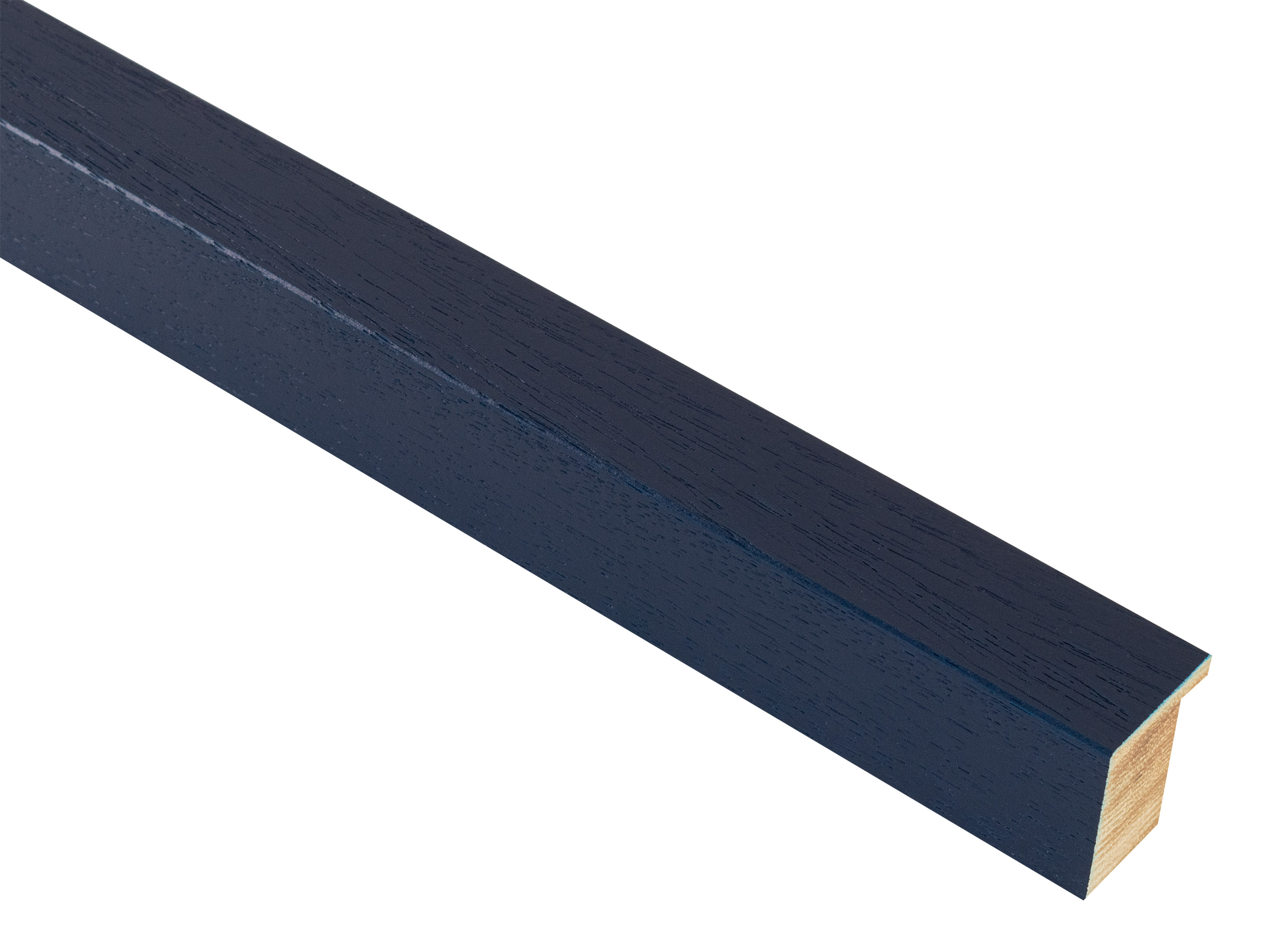 Gelato Open Grain Midnight Blue 25mm picture frame moulding