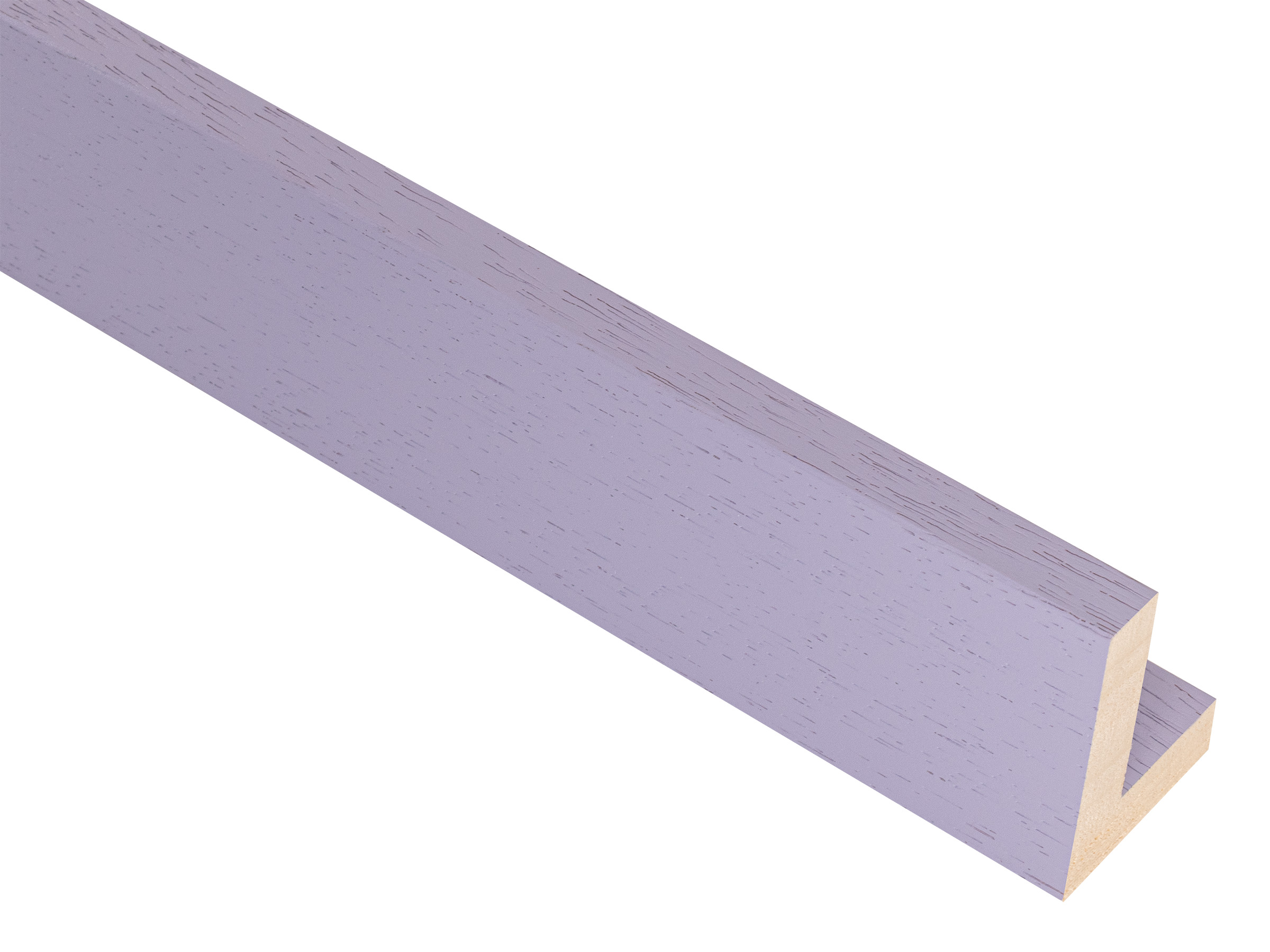 Gelato L Style Open Grain Wisteria 12mm picture frame moulding