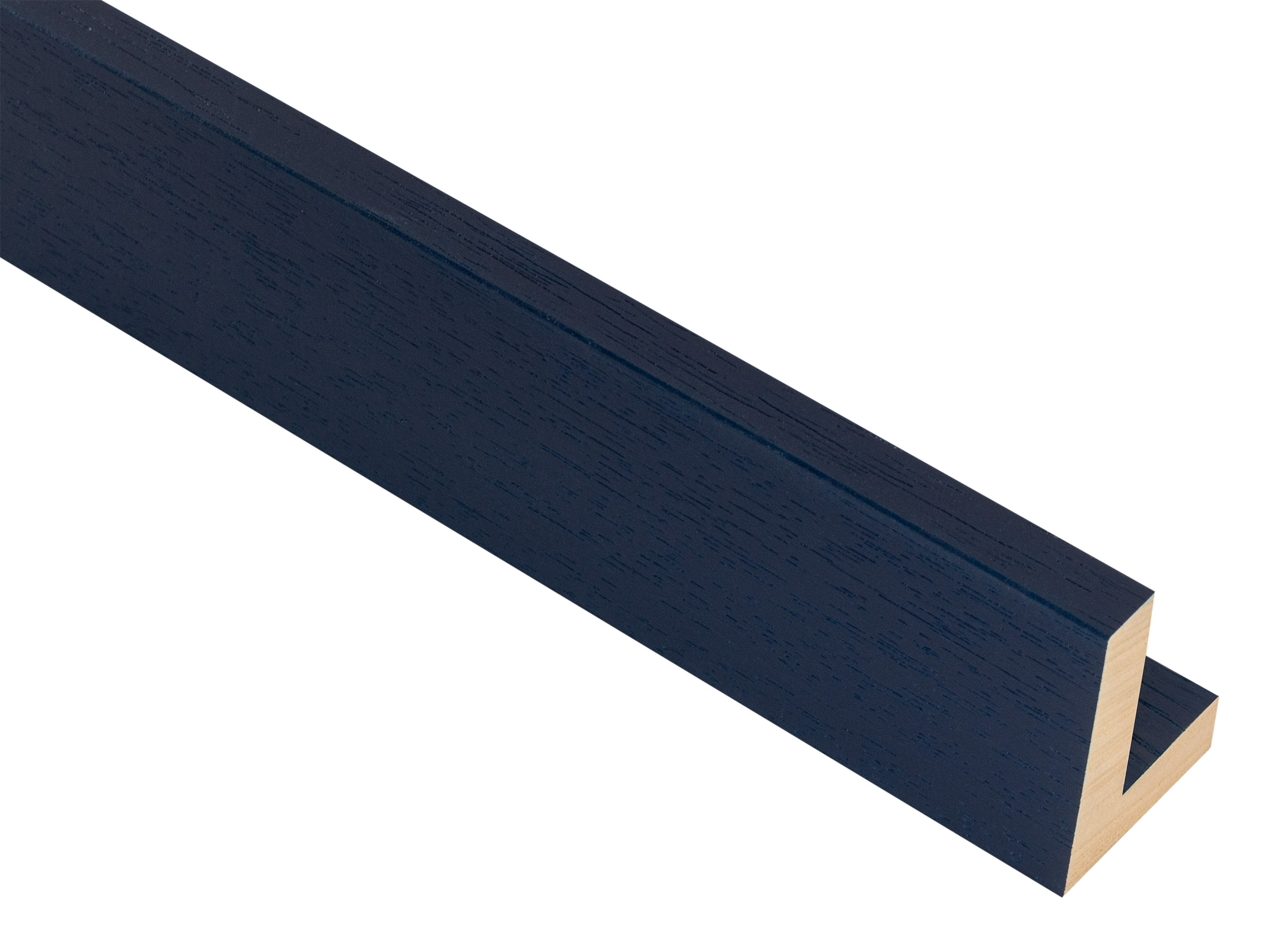 Gelato L Style Open Grain Midnight Blue 12mm picture frame moulding