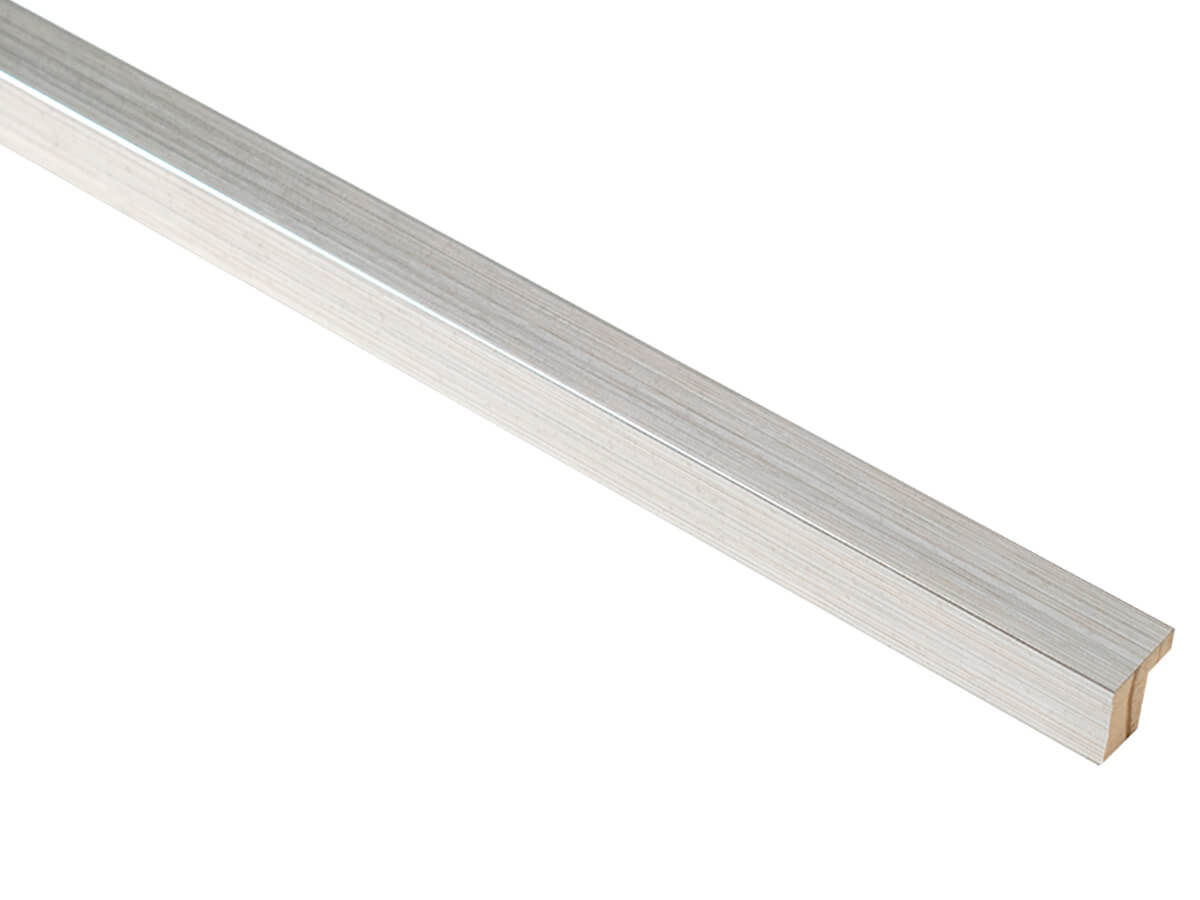 Ikon Silver 17mm picture frame moulding