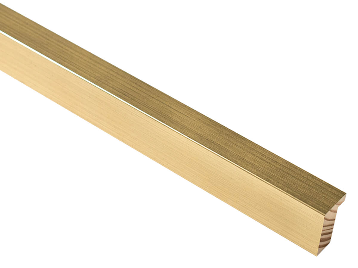 Ikon Deep Rebate Gold 19mm picture frame moulding