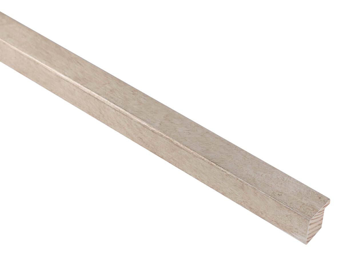 Bruges Silver Leaf 21mm picture frame moulding