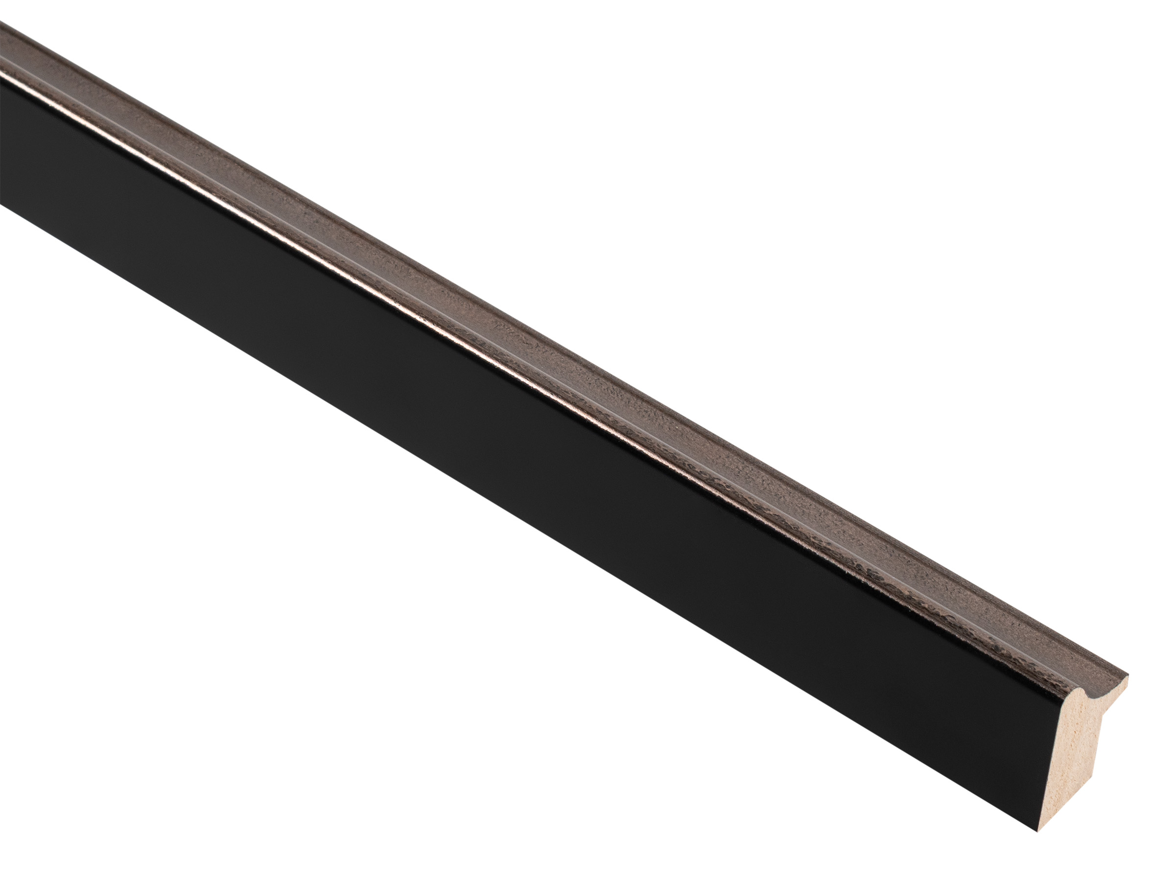 Myla Dark Pewter 21mm picture frame moulding