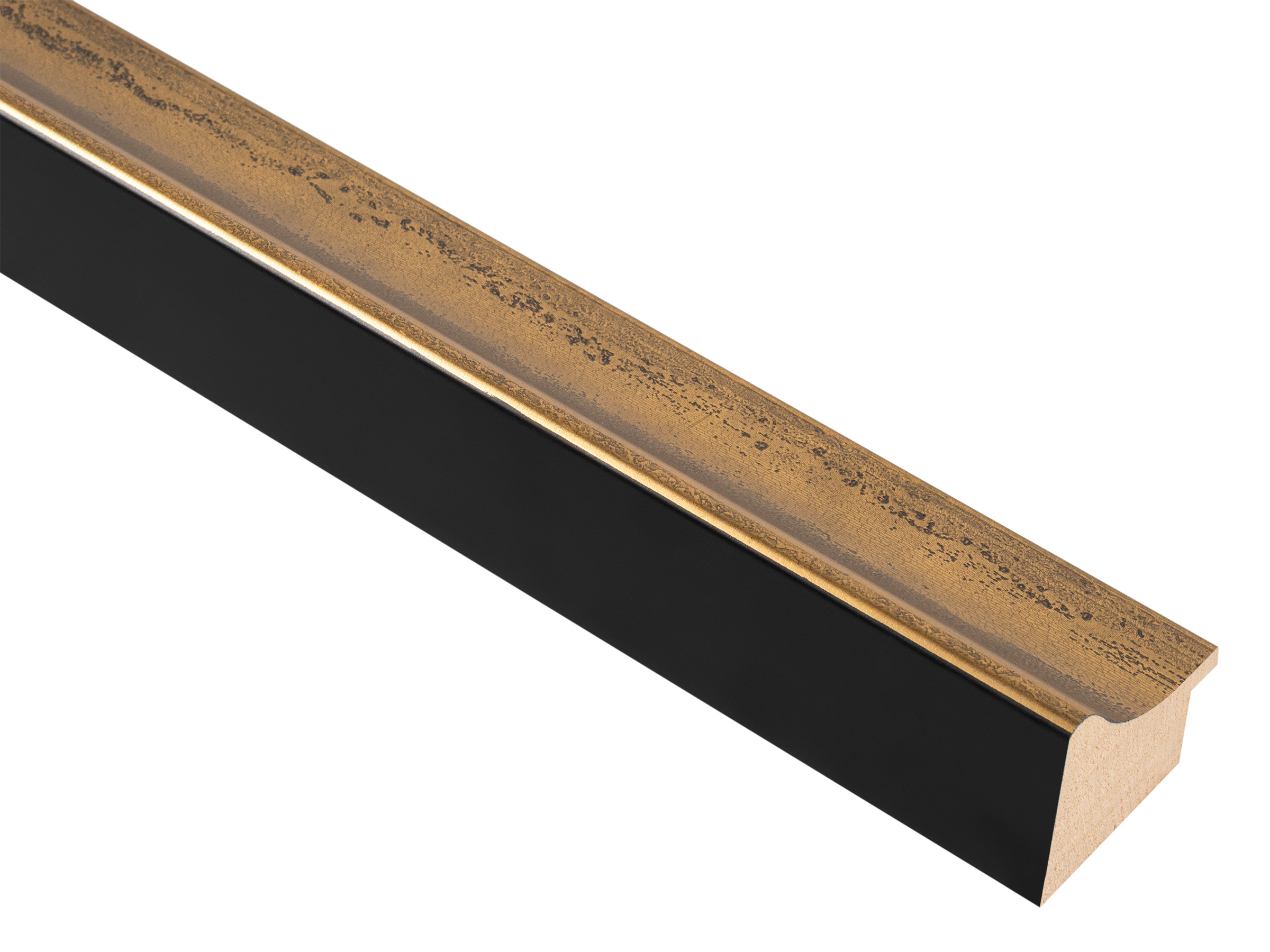 Myla Worn Gold 41mm picture frame moulding