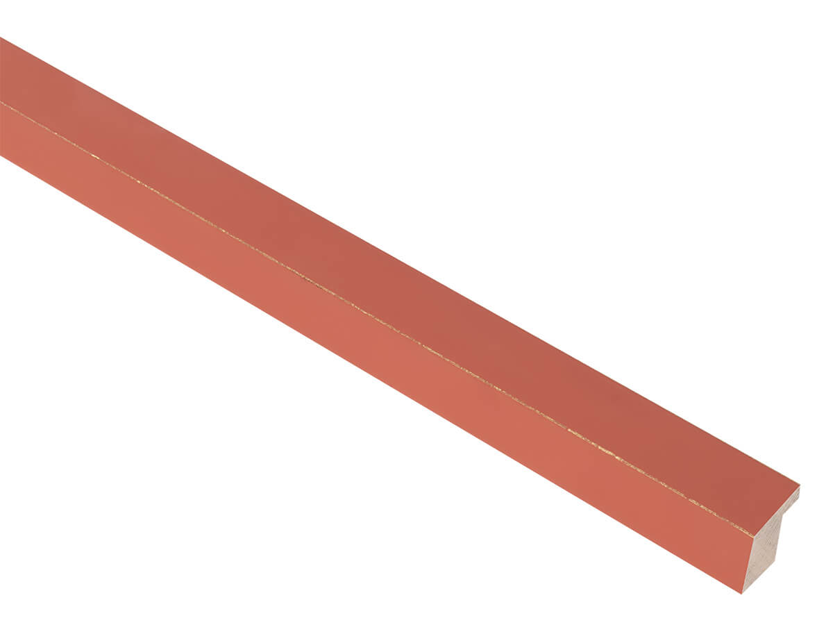 Palette Terracotta with Gold 20mm picture frame moulding